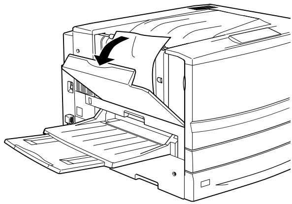 EPSON ACULASER C8600 - Bourrage papier au niveau du capot A (Bourrage A) - 1