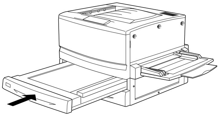 EPSON ACULASER C8600 - Installation de l'unité recto verso - 4