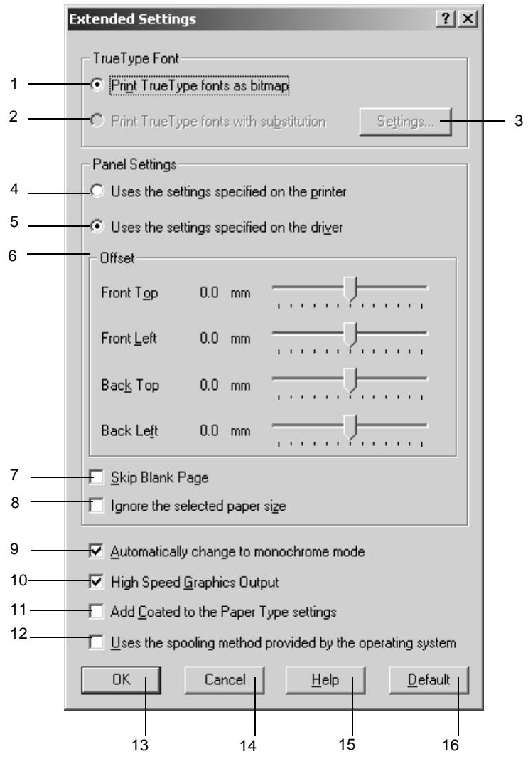 EPSON ACULASER C8600 - Configuration avancée - 1