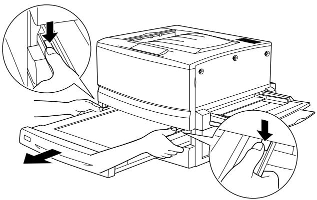 EPSON ACULASER C8600 - Retrait de l'unité principale - 1