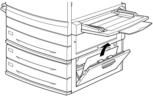 EPSON ACULASER C8600 - Bourrage papier au niveau du capot E (Bourrage E) - 2