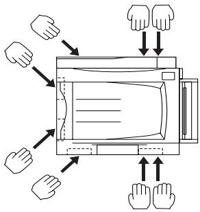 EPSON ACULASER C8600 - Déplacement de l'imprimante - 1