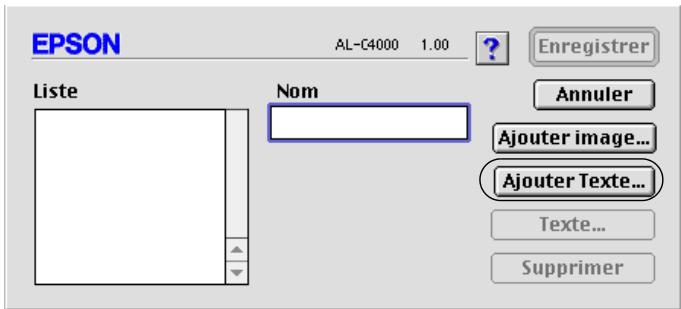 EPSON ACULASER C8600 - Création d'un filigrane - 2