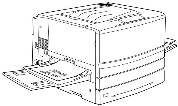 EPSON ACULASER C8600 - Bac de sortie directe - 1