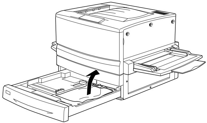 EPSON ACULASER C8600 - Bourrage papier dans le bac inférieur - 2