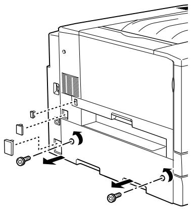 EPSON ACULASER C8600 - Installation de l'unité recto verso - 5