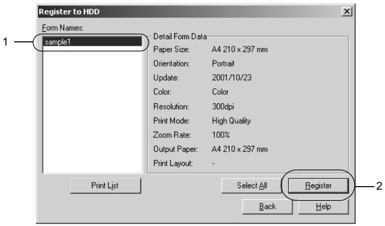 EPSON ACULASER C8600 - Remarques - 1