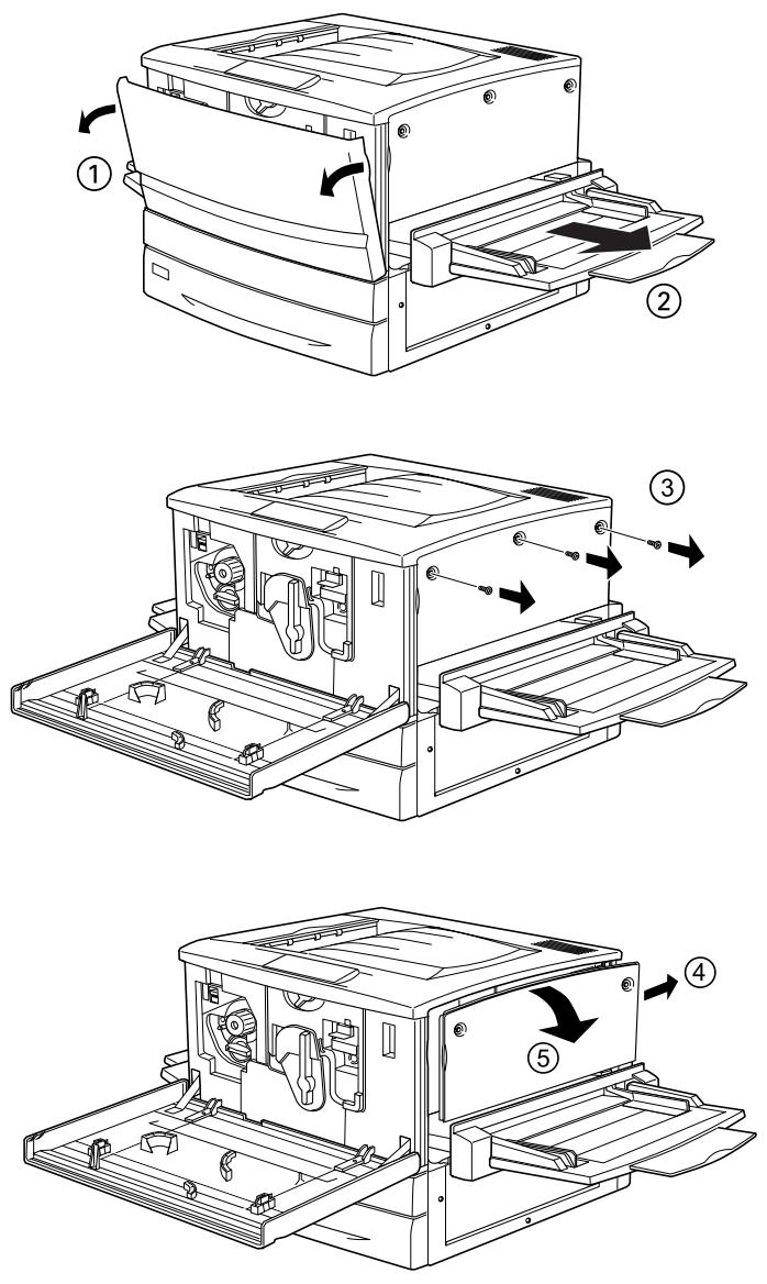 EPSON ACULASER C8600 - Avertissement - 1