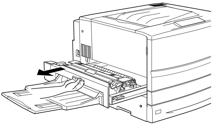 EPSON ACULASER C8600 - Bourrage papier au niveau du capot B (Bourrage B) - 1