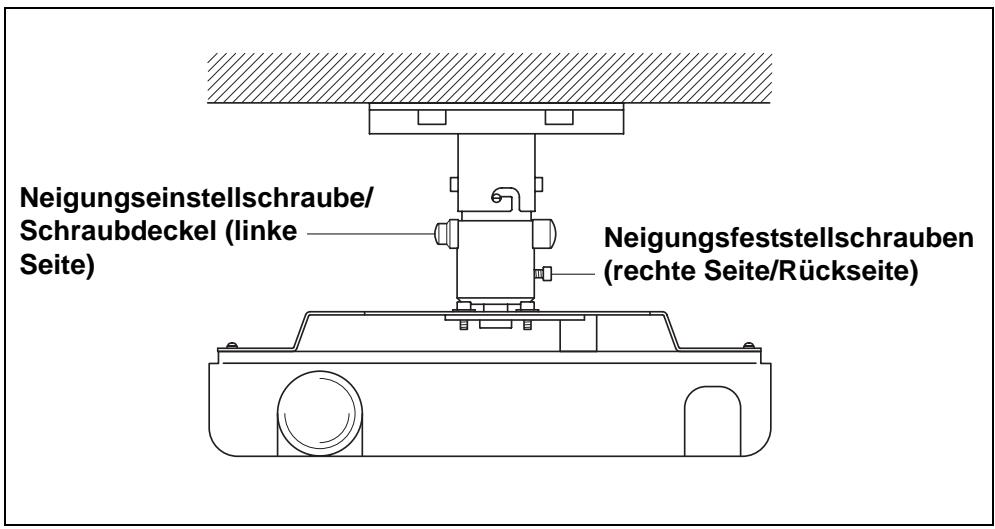 EPSON EPLMB23 - 2-4 Anbringen der Projektorplatte an der Deckenplate - 2