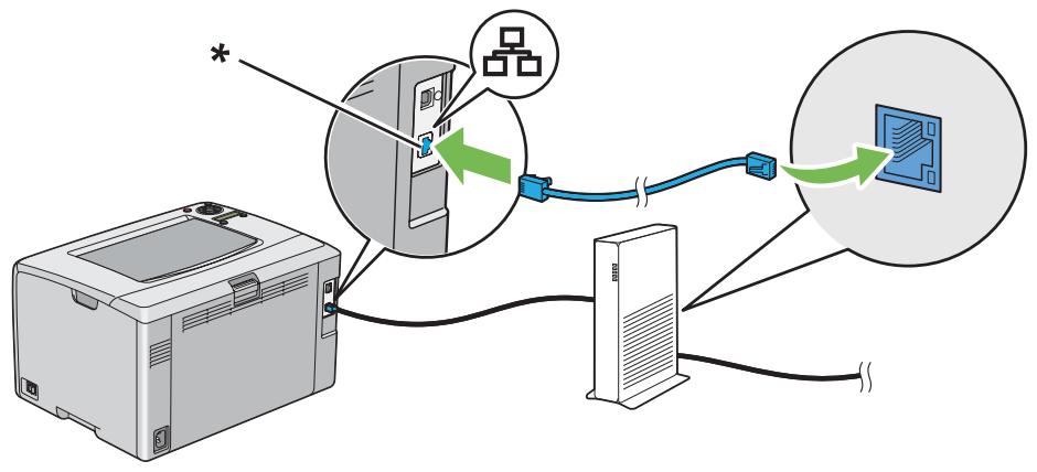 EPSON ACULASER C1750 - Connexion au réseau - 1