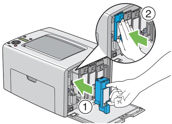 EPSON ACULASER C1750 - Installation d'une cartouche de toner - 3
