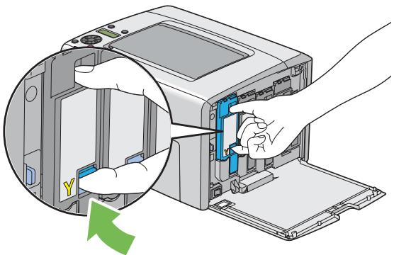 EPSON ACULASER C1750N - Nettoyage de l'intérieur de l'imprimante - 2