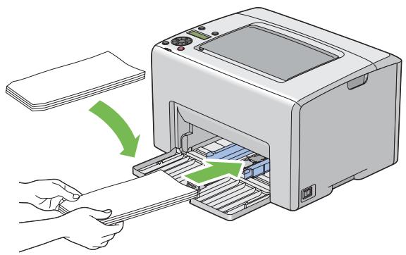 EPSON ACULASER C1750N - Chargement d'enveloppes C5 - 1