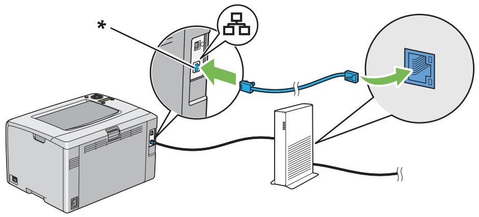 EPSON ACULASER C1750N - Connexion au réseau - 1