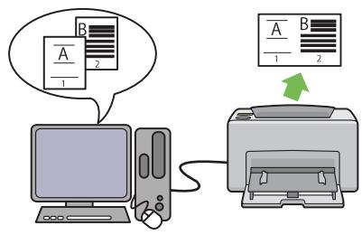 EPSON ACULASER C1750N - Fonctionnalités - 1