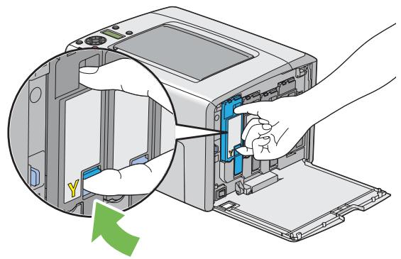 EPSON ACULASER C1750N - Retrait des cartouches de toner - 2