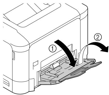 EPSON ACULASER C3900 - Nettoyage des rouleaux d'entrainment papier (alimentation manuelle) - 1