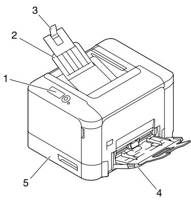 EPSON ACULASER C3900 - Vue avant - 1