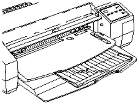 EPSON STYLUS 1500 - Chargement du papier dans le bac d'alimentation - 8