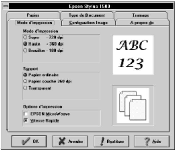 EPSON STYLUS 1500 - Remarque : - 1