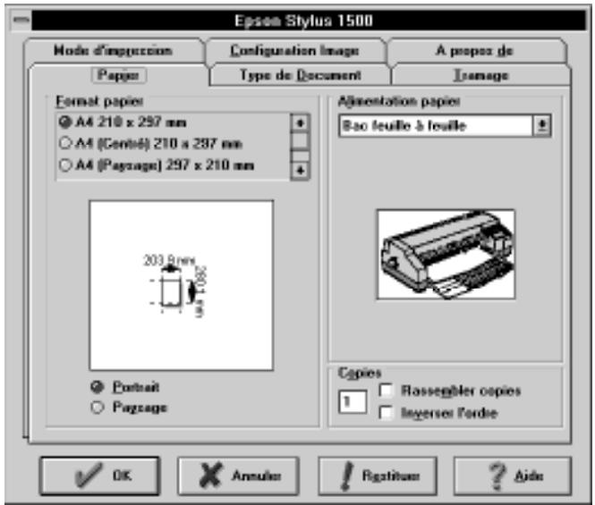 EPSON STYLUS 1500 - Remarque : - 1