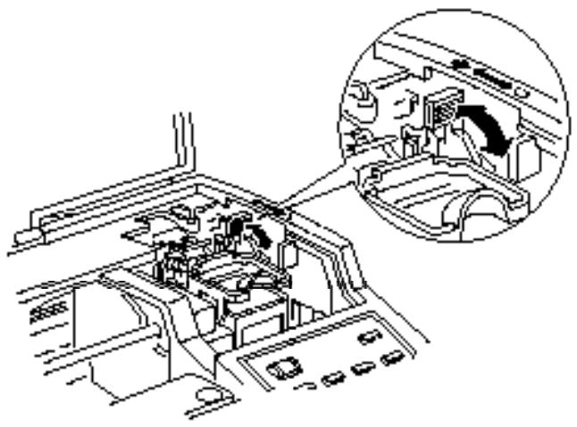 EPSON STYLUS 1500 - Positionnement du levier de réglage - 1