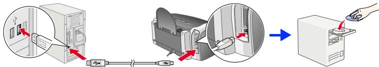 EPSON STYLUS C86 - USB - 1