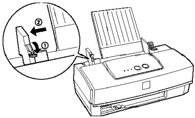 EPSON STYLUS COLOR 300 - Chargement du papier ordinaire - 2