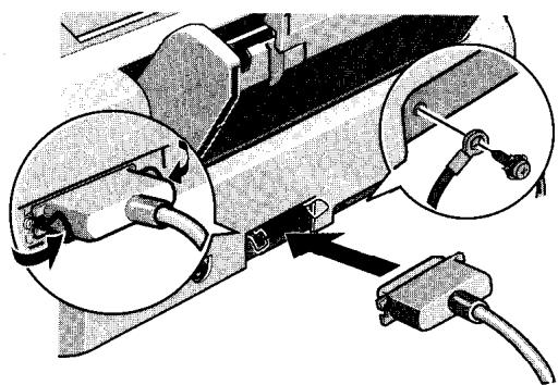 EPSON STYLUS COLOR 440 - Connexion de l'imprimante à votre PC - 1