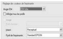 EPSON STYLUS PRO 9450 - Méthodes de gestion des couleurs - 5
