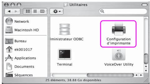 Network Macintosh HD Bureau ek001017 Applications Documents Séquences Administrateur ODBC Configuration d'imprimante Terminal VoiceOver Utility 25 éléments, 38.88 Go disponibles