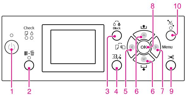 EPSON STYLUS PRO 7900 - Touches - 1