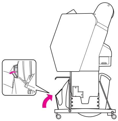 EPSON STYLUS PRO 7900 - Rangement du hamac de réception - 2