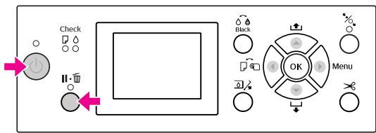 EPSON STYLUS PRO 7900 - Mode Maintenance - 1