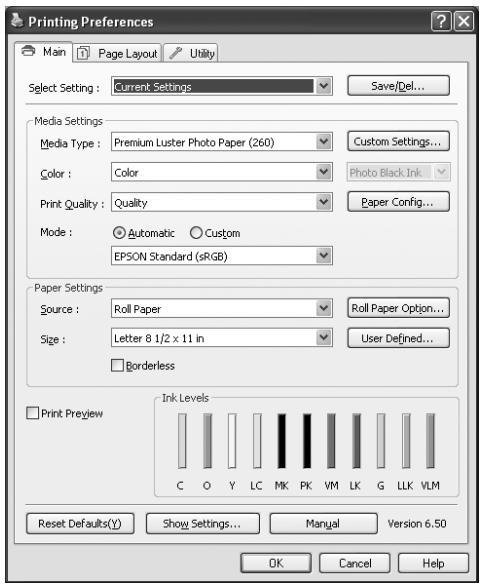EPSON STYLUS PRO 7900 - À partir d'applications Windows - 5