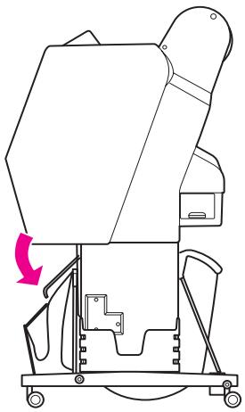 EPSON STYLUS PRO 7900 - Rangement du hamac de réception - 3