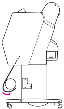 EPSON STYLUS PRO 7900 - Utilisation de l'enrouleur automatique (pour l'Epson Stylus Pro 9900/9910) - 1
