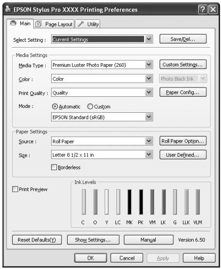 EPSON STYLUS PRO 7900 - Pilote d'impression - 1