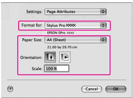 EPSON STYLUS PRO 7900 - Réglages papier - 1