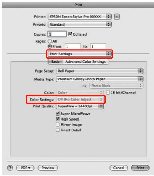 EPSON STYLUS PRO 4900 - Pour mac OS x - 1