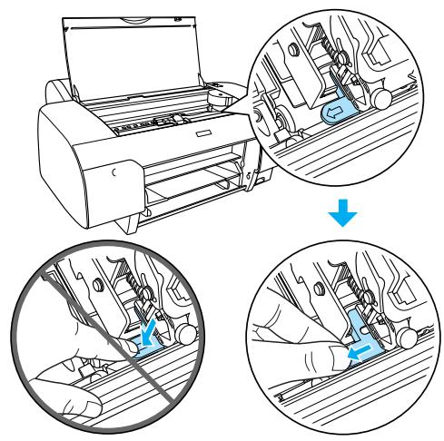 EPSON STYLUS PRO 4880 - Retrait des matériaux de protection. - 2