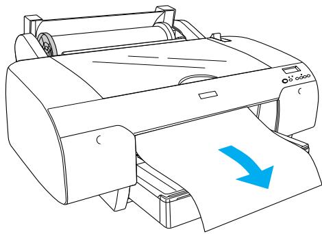 EPSON STYLUS PRO 4880 - Installation du papier rouleau sur l'imprimante - 5