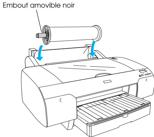 EPSON STYLUS PRO 4880 - Installation du papier rouleau sur l'imprimante - 2