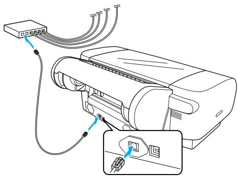 EPSON STYLUS PRO 4880 - Raccordement de l'imprimante à l'ordinateur - 2