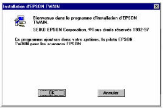 EPSON FILMSCAN 200 - Installation du logiciel sous Windows 95 - 4