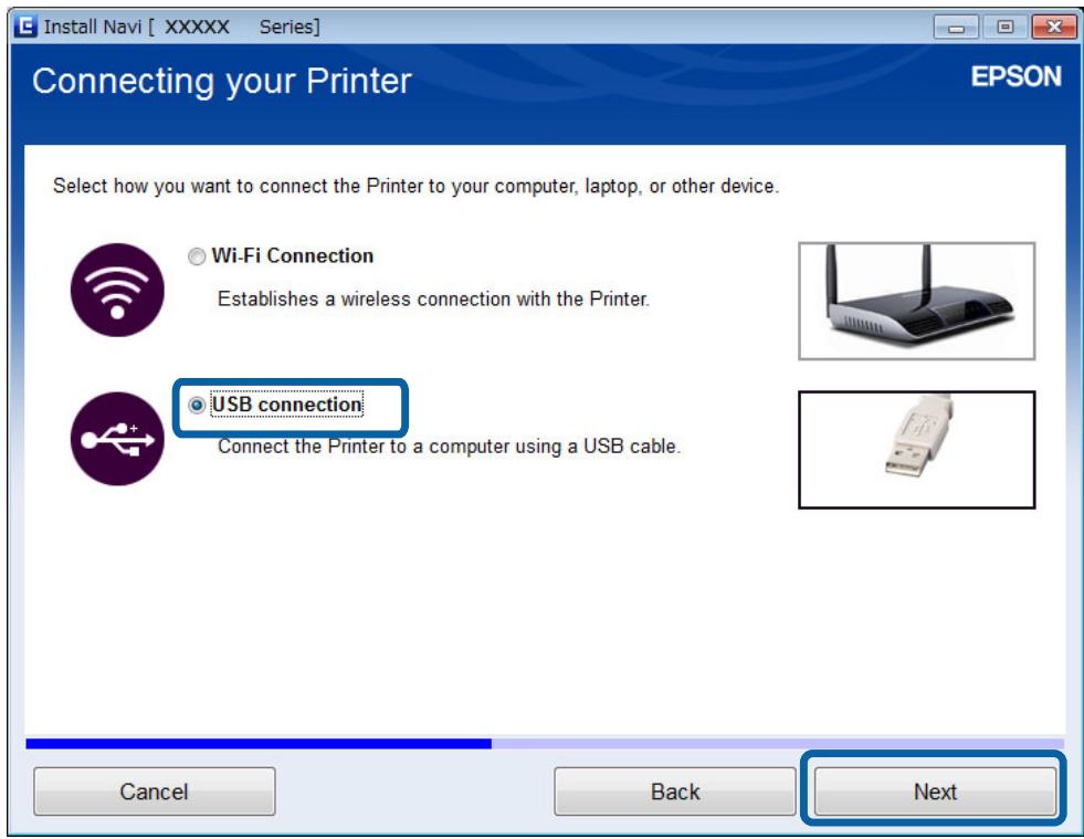 EPSON EXPRESSION HOME XP-435 - Connexion de l'imprimante et d'un ordinateur - 2