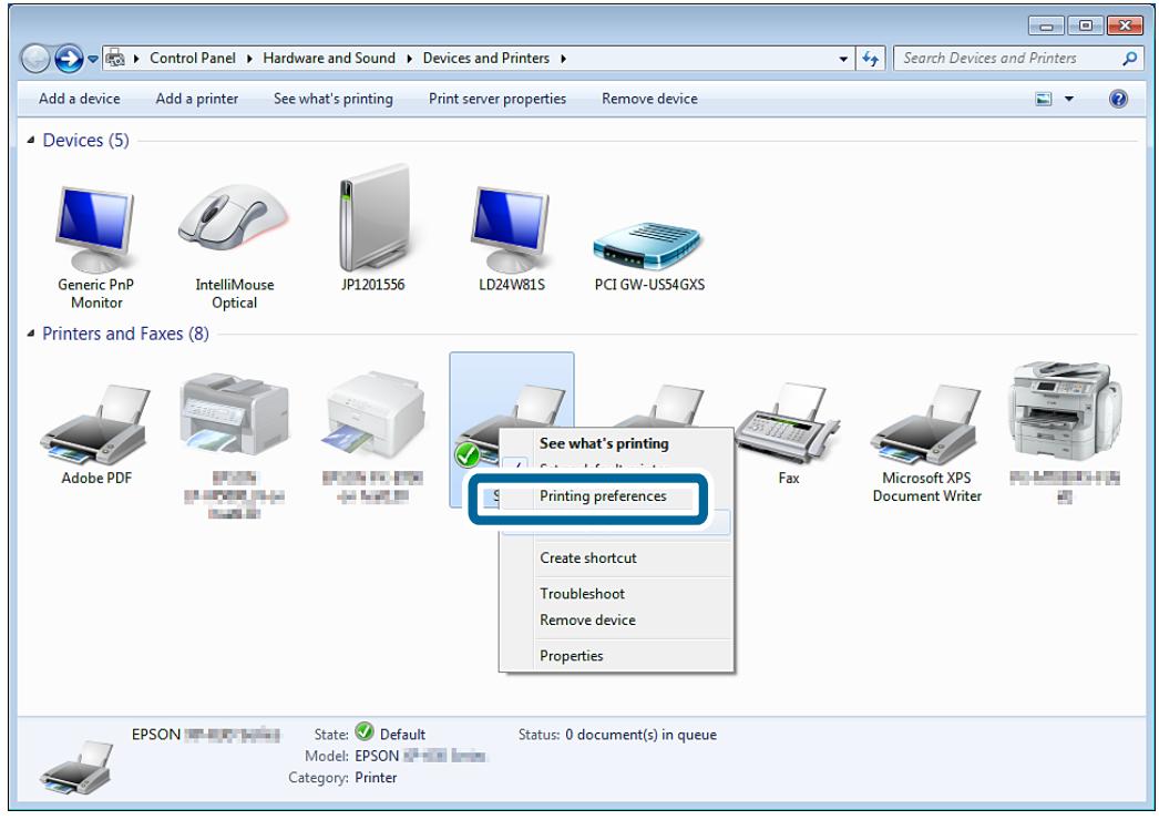EPSON EXPRESSION HOME XP-435 - Vérification du port d'impression - 1