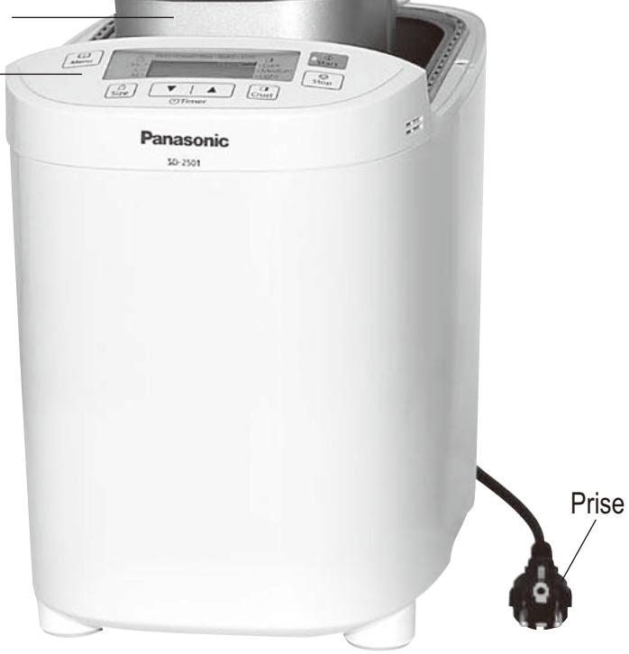 PANASONIC SD-2500 - Behuizing - 4