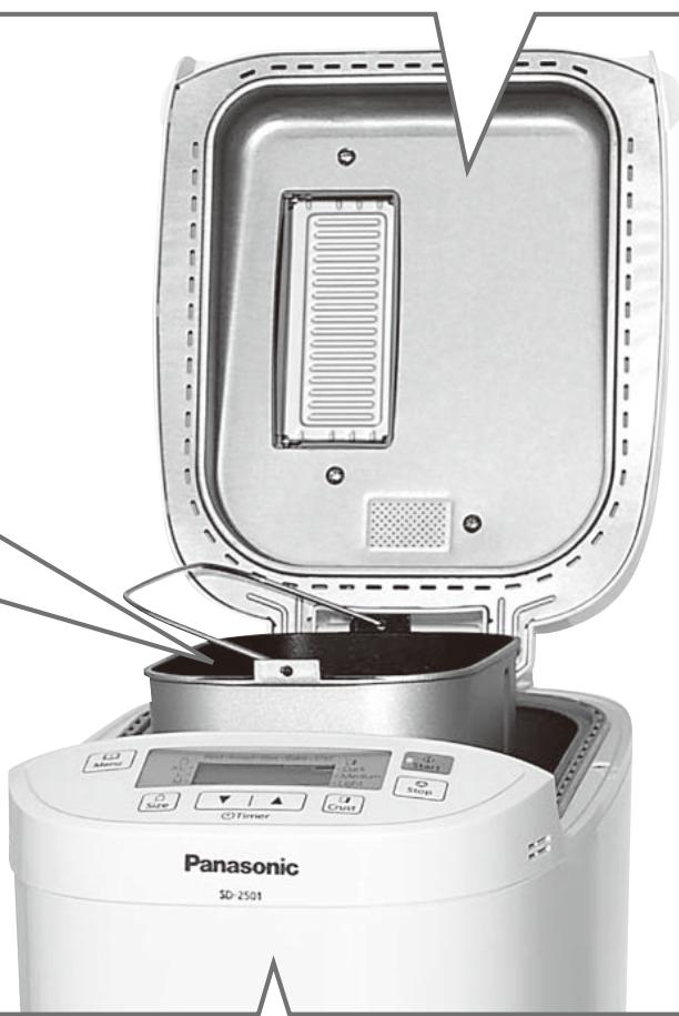 PANASONIC SD-2500 - Bouche de vapeur - 1